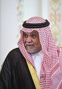 Saudi Arabian Prince Bandar bin Sultan.