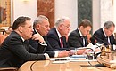 Before Russian-Belarusian talks. Photo: Pavel Bednyakov, RIA Novosti