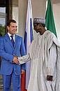 With President of Nigeria Umaru Yar’Adua. 