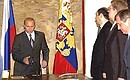 Кремль. Совещание с членами Правительства