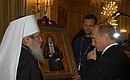 President Putin meeting with hierarchs and the clergy of the Russian Orthodox Church Outside of Russia.