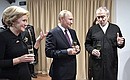 Meeting with prize winners of the 16th Tchaikovsky International Competition. With Deputy Prime Minister Olga Golodets and Artistic Director of the State Academic Mariinsky Theatre Valery Gergiev.