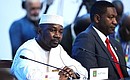 Interim President of Mali Assimi Goïta at the plenary session of the Russia–Africa Summit. Photo: Vyacheslav Viktorov, Roscongress
