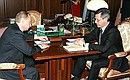 Рабочая встреча с губернатором Астраханской области Александром Жилкиным.