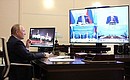 Пленарное заседание XVII Форума межрегионального сотрудничества России и Казахстана (в режиме видеоконференции).