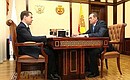 С Главой Республики Чувашия Михаилом Игнатьевым.