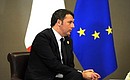 Председатель Совета министров Италии Маттео Ренци.
