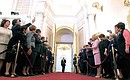 Церемония вступления в должность Президента России.