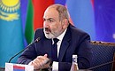Prime Minister of the Republic of Armenia Nikol Pashinyan at a restricted meeting of the CSTO Collective Security Council. Photo: Vladimir Smirnov, TASS