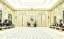 Заседание Российско-саудовского экономического совета.