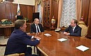 Встреча с Сергеем Ивановым и Антоном Вайно.