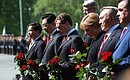 Возложение цветов к Могиле Неизвестного Солдата. Фото РИА «Новости»