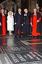 President Putin at Westminster Abbey.