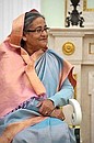 Prime Minister of Bangladesh Sheikh Hasina.