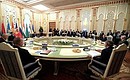 Meeting of CIS Heads of State Council.
