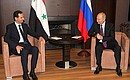 Президент Сирии Башар Асад посетил Россию с рабочим визитом.