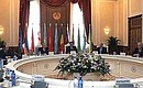 Session of the Council of the heads of CIS member states in a restricted format.