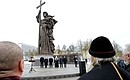 A monument to Holy Great Prince Vladimir, Equal of the Apostles, opened in Moscow on Unity Day.