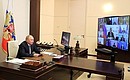 Заседание Президиума Государственного Совета (в режиме видеоконференции).