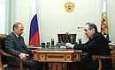 С Президентом Татарстана Минтимером Шаймиевым.