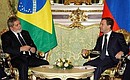 With President of Brazil Luiz Inacio Lula da Silva.