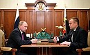 With Irkutsk Region Governor Sergei Yeroshchenko.
