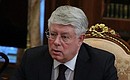 Ambassador Extraordinary and Plenipotentiary of the Russian Federation to the Republic of Kazakhstan Alexei Borodavkin.