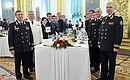 Reception in honour of graduates of military academies and universities.
