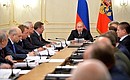 Meeting of the Military-Industrial Commission of the Russian Federation.