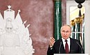 Владимир Путин ответил на вопросы журналистов. Фото: Сергей Гунеев, РИА «Новости»