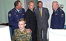 Before the meeting on Russian military and diplomatic presence in the Black Sea-Azov region Vladimir Putin visited the Yeisk branch of the Gagarin Air Force Academy.