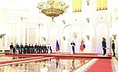Церемония вручения медалей «Золотая Звезда» Героям России. Фото: Валерий Шарифулин, ТАСС