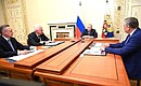 Совещание по вопросам развития Санкт-Петербургского транспортного узла.