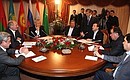 Неформальная встреча президентов России, Беларуси, Казахстана, Армении, Киргизии, Таджикистана и Туркмении.