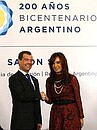 С Президентом Аргентины Кристиной Фернандес де Киршнер на пресс-конференции по итогам российско-аргентинских переговоров.
