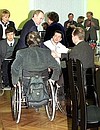 Vladimir Putin with representatives of public organisations for the support of the disabled.