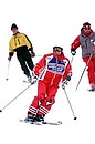 Во всемирно известном центре горнолыжного спорта Санкт-Антон.