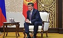 Президент Киргизии Сооронбай Жээнбеков.