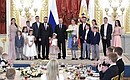 The Order of Parental Glory was awarded to Yulia and Pyotr Yuditsky from Primorye Territory.