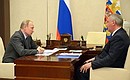 С заместителем Председателя Правительства Дмитрием Рогозиным.