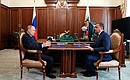 С губернатором Тульской области Алексеем Дюминым.