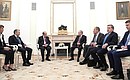 Talks with President of the Lebanese Republic Michel Aoun.
