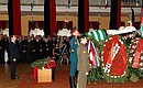 Last respects to President of Abkhazia Sergei Bagapsh.