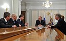 Встреча с губернатором Тверской области Андреем Шевелёвым и жителями региона.