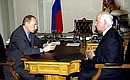 Встреча с главой ОАО «Российские железные дороги» Геннадием Фадеевым.