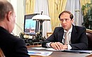 Министр промышленности и торговли Денис Мантуров.