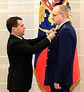 Орденом Почёта награждён заместитель прокурора Кировского района города Томска Виктор Балдин.
