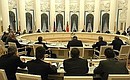 Заседание Совета по культуре и искусству при Президенте России.