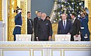 Vladimir Putin and Narendra Modi are meeting with Russian and Indian business community representatives.
