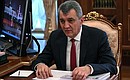 Временно исполняющий обязанности главы Республики Северная Осетия – Алания Сергей Меняйло.